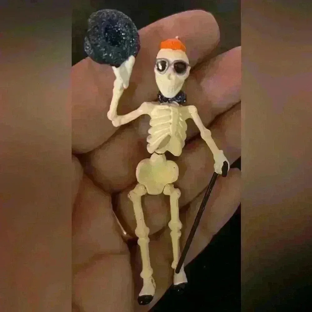 HALLMARK Keepsake 2003 Halloween Ornament 'MR. TAP HAPPY' Dancing Skeleton